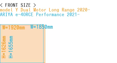 #model Y Dual Motor Long Range 2020- + ARIYA e-4ORCE Performance 2021-
